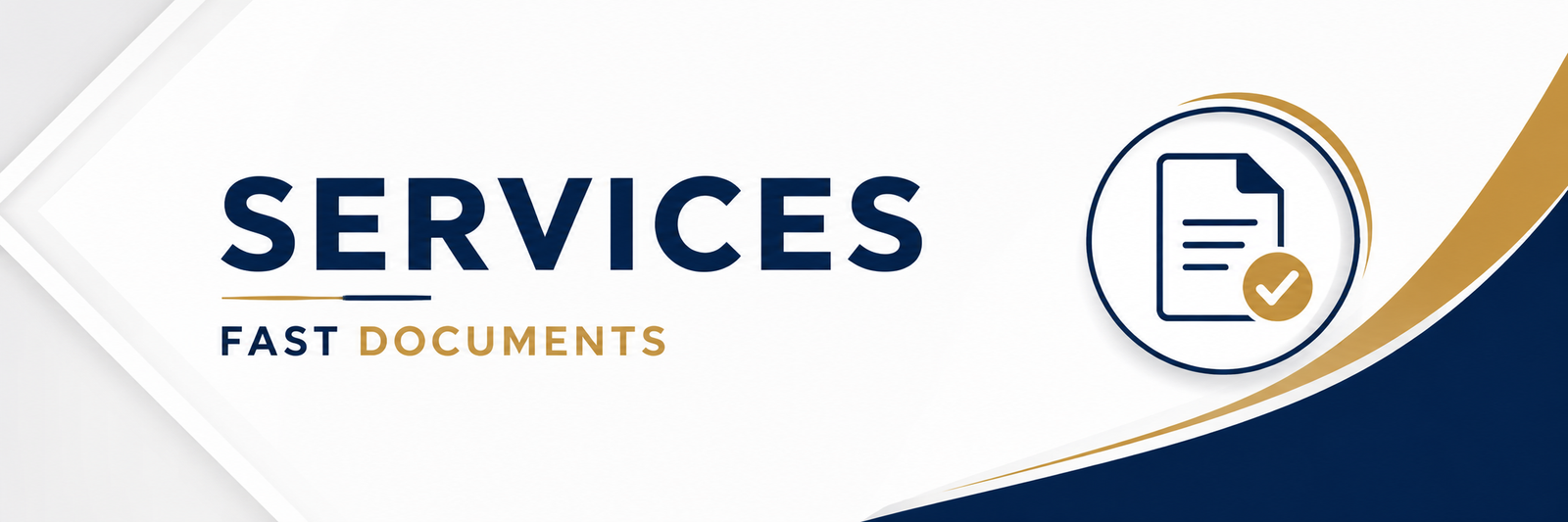 Fast Documents Document Services in India banner featuring document assistance, certificate services, translation, apostille, and marriage registration services.