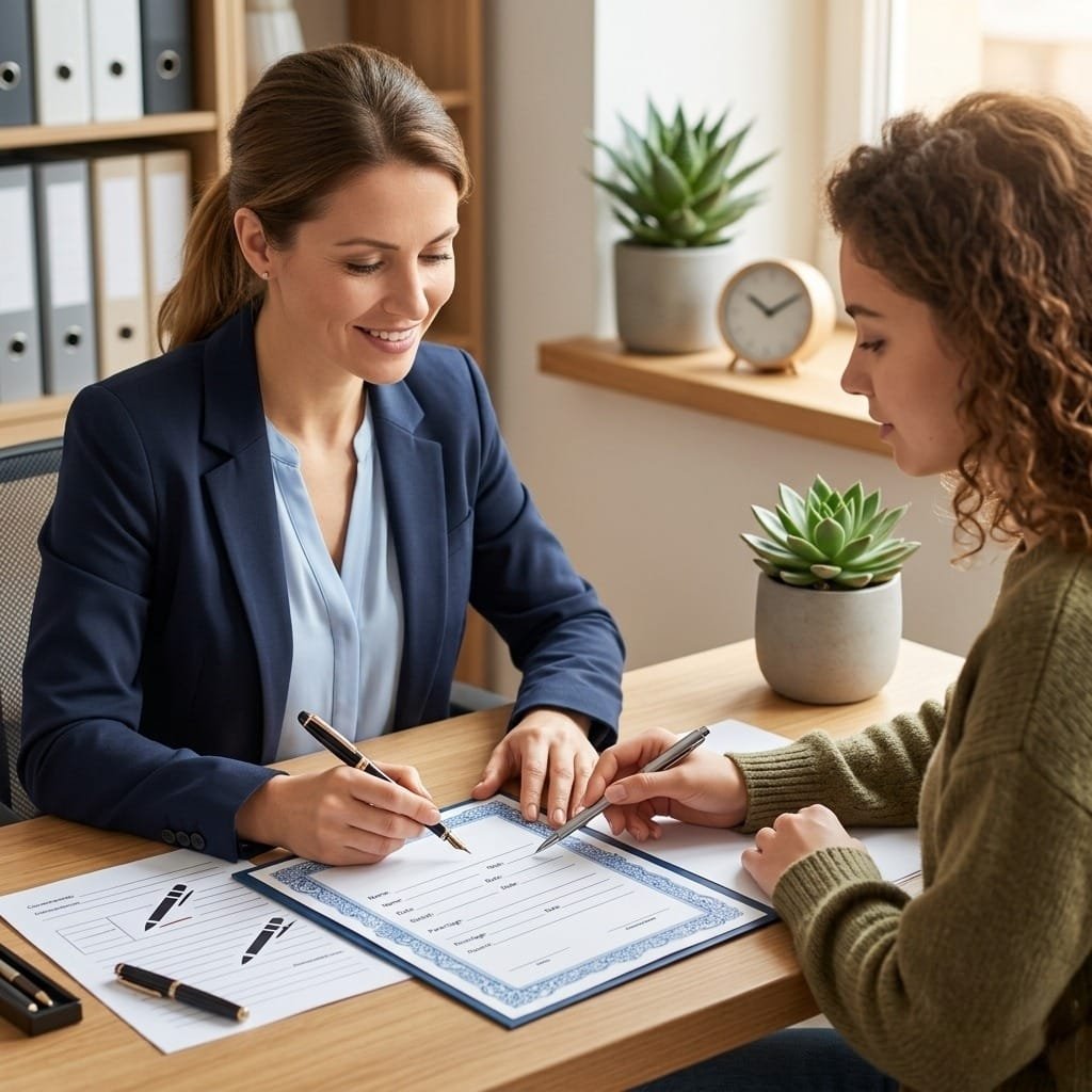 Professional Single Status Certificate Service consultation with document verification